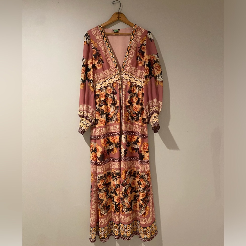 Vineet Bahl Floral Dress from Anthropologie